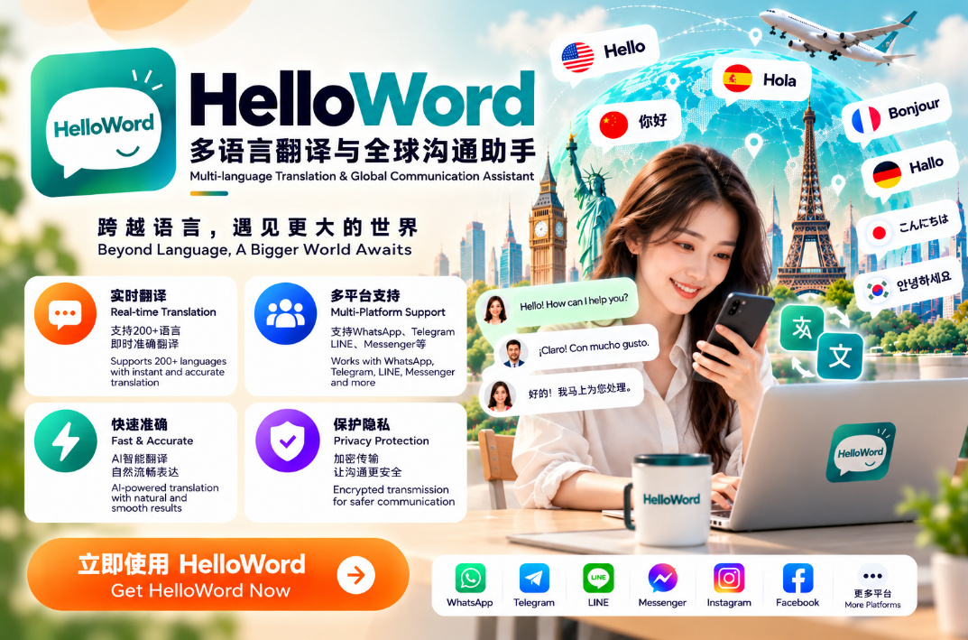 HelloWord软件基础配置操作说明